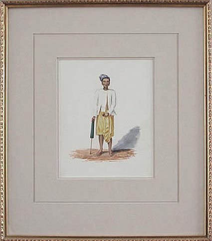 Henry Elton - Framed Image - Burmese Boy Tonghoo Province