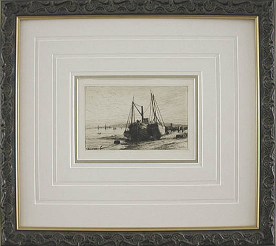 Henry Farrer - Framed Image - On New York Bay