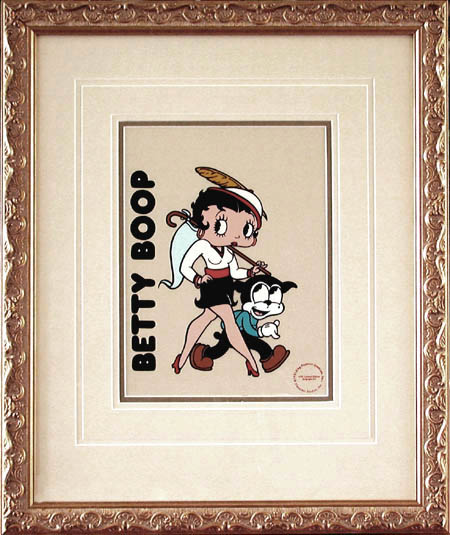 Dave Fleischer - Framed Image - Betty Boop on Parade