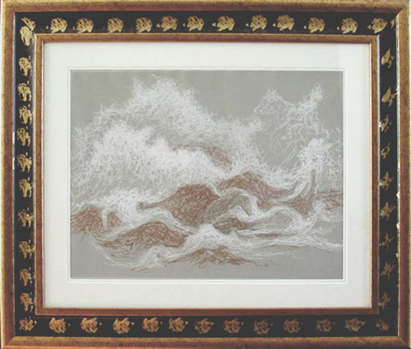 William Leroy Flint - Framed Image - Wave