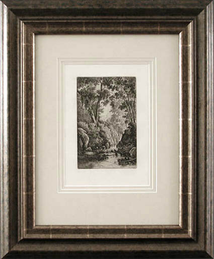 Henry Chapman Ford - Framed Image - A Southern California Glen