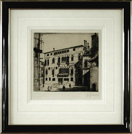 Sepp Frank - Framed Image - The Old Palace Venice