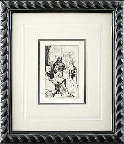 Ernest Bradfield Freed - Framed Image - Adoration of the Magi