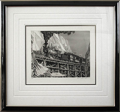 Alan Gaines - Framed Image - Denver and Rio Grande Railway