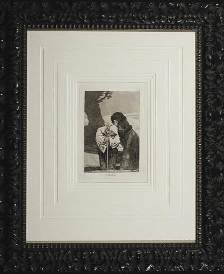 Francisco Goya - Framed Image - Chiton