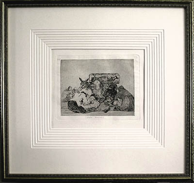 Francisco Goya - Framed Image - Extrana Devocion  - Strange Piety