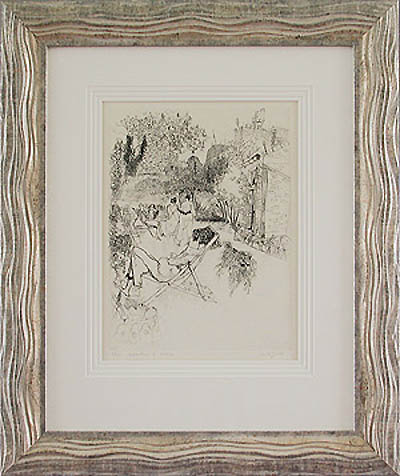 Anthony Gross - Framed Image - Valentine’s Fortune