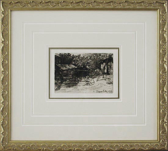 Sir Francis Seymour Haden - Framed Image - The Complete Angler