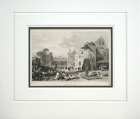 James Duffield Harding - Matted Image - Penhurst Kent