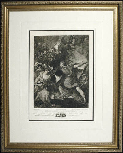 William Harvey - Framed Image - Assasination of L. S. Dentatus