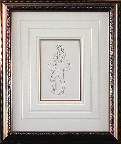 James Drummond Herbert - Framed Image - Ballet Study Madame Senier