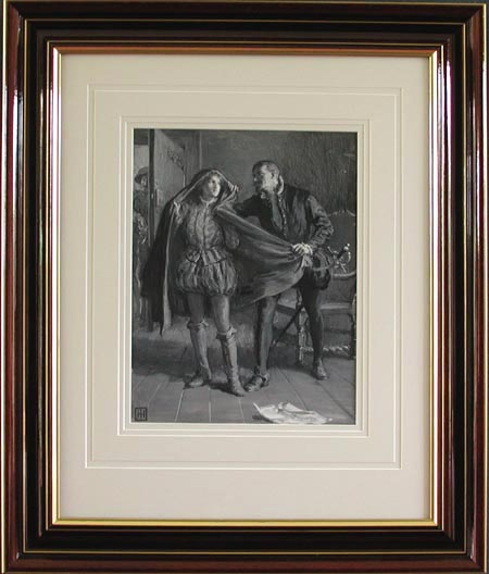 George Percy Jacomb Hood - Framed Image - An Episode in The Life of The Duke of Alva