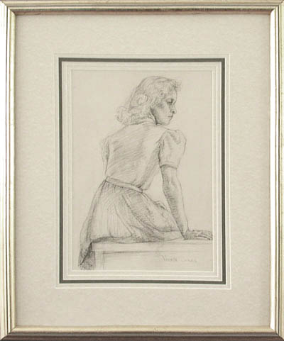 Violeta Janes - Framed Image - Life Study