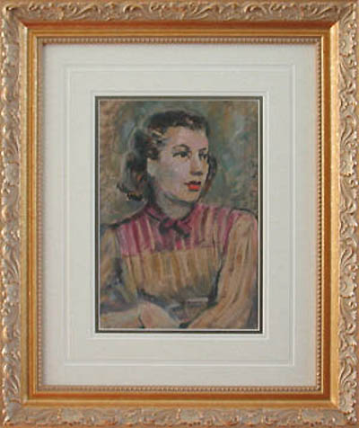 Violeta Janes - Framed Image - Study For a Portrait