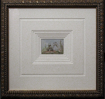 Elias Martin - Framed Image - Architectural Fantacy Study