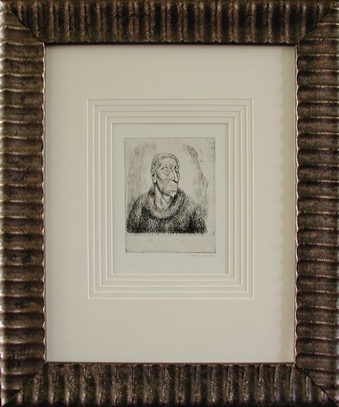 Kenneth Hayes Miller - Framed Image - Monk