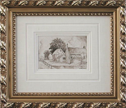 Thomas Cooper Moore - Framed Image - At Wilford