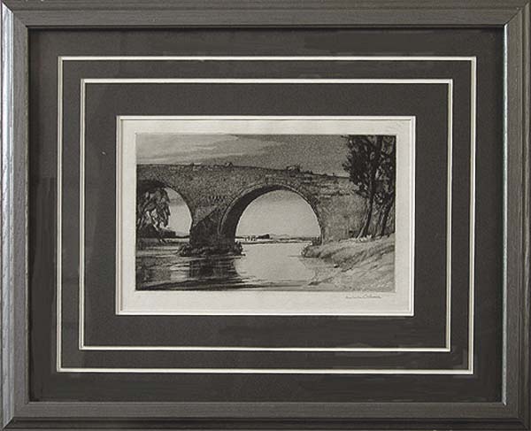 Malcolm Osborne - Framed Image - Stirling Bridge