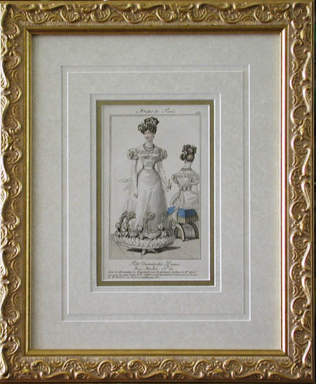 Petit Courrier des Dames - Framed Image - Robe De Tulle Terminee