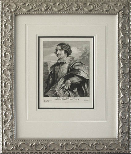 Paulus Pontius - Framed Image - Paulus Pontius Calcographus Antwerpiae