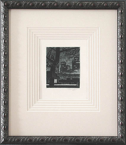 Vojtech Preissig - Framed Image - Manhattan