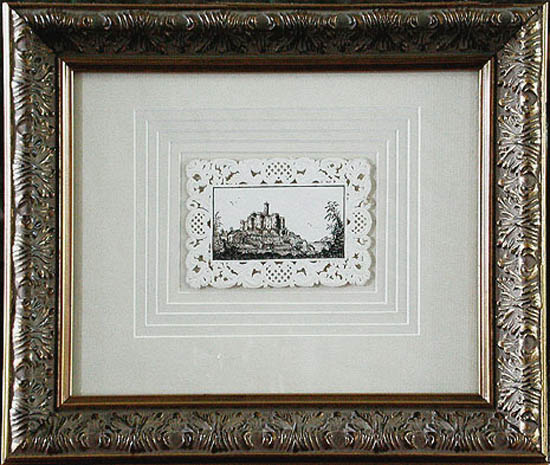 Beynon Puddicombe - Framed Image - View of an Italian Town