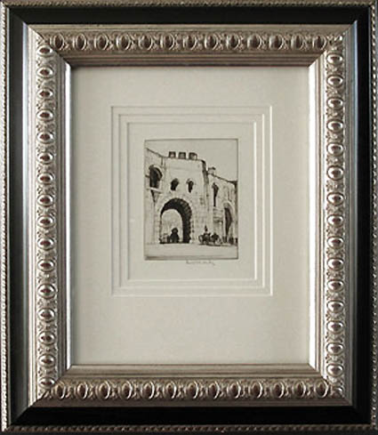 Louis Conrad Rosenberg - Framed Image - Porta Pinciana Rome