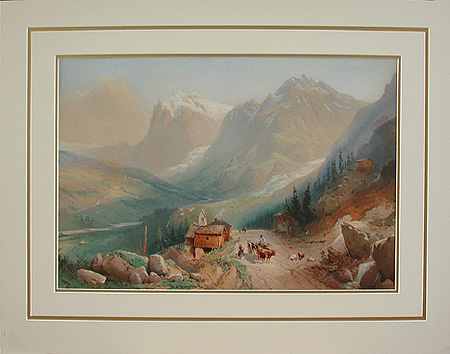 Thomas Leeson Rowbotham - Matted Image - Grundelwald