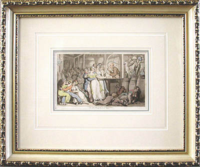 Thomas Rowlandson - Framed Image - The Dram Shop