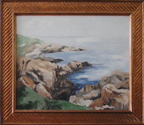 Richard Thompson Taggart - Framed Image - California Coastal Scene