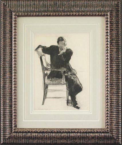 Frank Walter Taylor - Framed Image - Figure Study