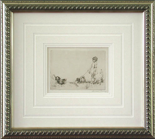 Diana Thorne - Framed Image - A Chance Encounter