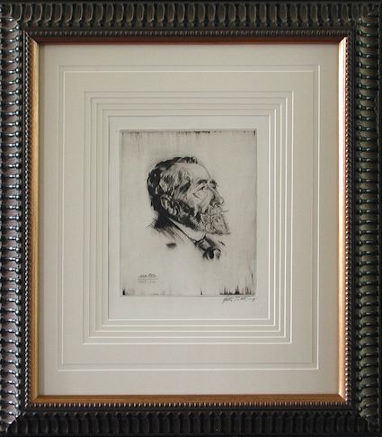 Walter Ernest tittle - Framed Image - Joseph Conrad