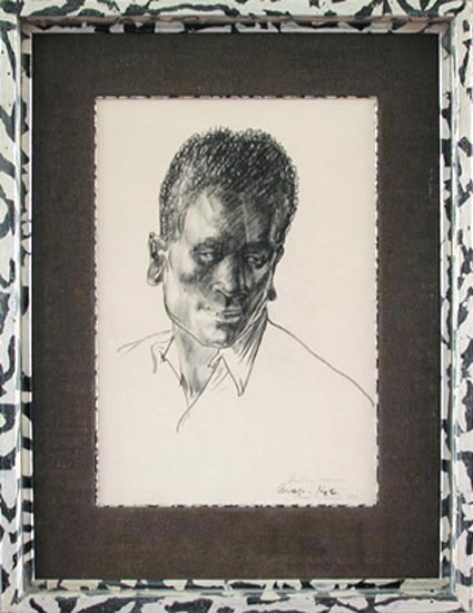 Paul Bough Travis - Framed Image - Lumbwa Tribesman, Arap Ko