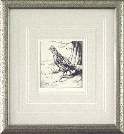 Henry Emerson Tuttle - Framed Image - Cock of the Walk