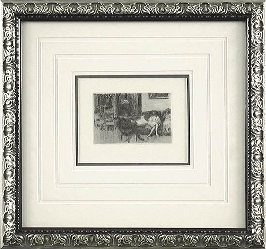 Edouard Vuillard - Framed Image - Interior Au Canape
