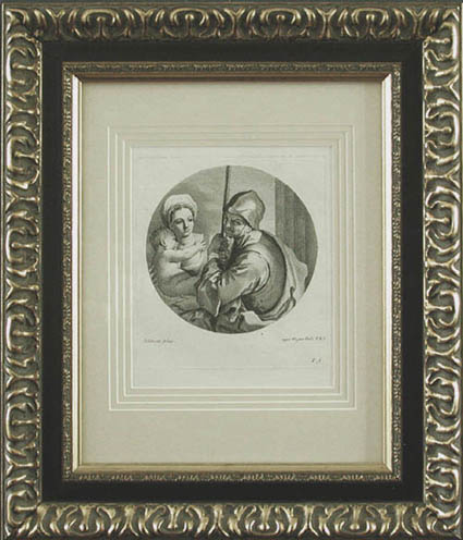 Joseph Wagner - Framed Image - Mary the Infant Jesus and Joseph
