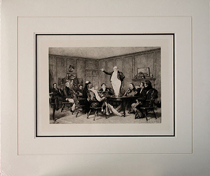 Charles Albert Waltner - Matted Image - The Pickwick Club