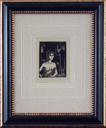 Lynd Kendall Ward - Framed Image - The Mistress