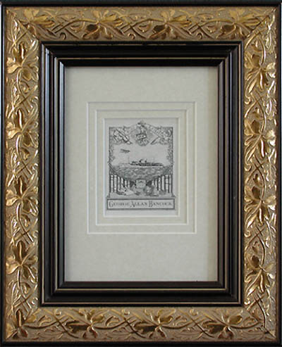 James Webb - Frame Image - Ex-Libris George Allan Hancock