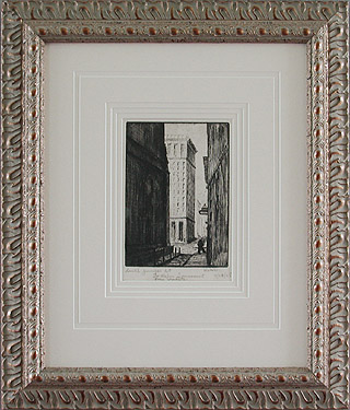 Herman Armour Webster - Framed Image - South Juniper Street