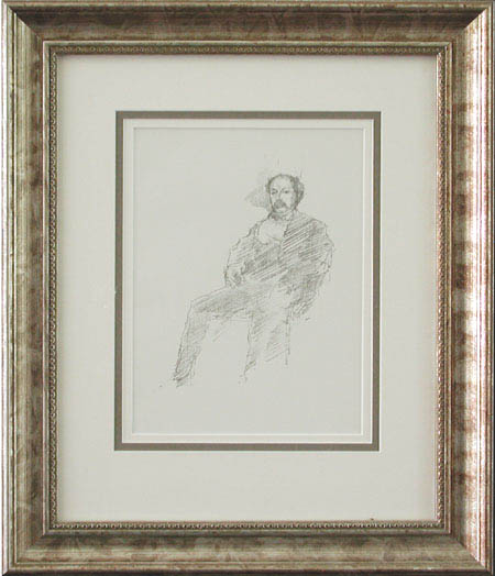 James Abbott McNeill Whistler - Framed Image - The Doctor - Portrait of my Brother