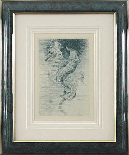 Frederick Stuart Church - Framed Image - The Mermaid