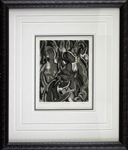Cecil Mary Leslie - Framed Image - Devout Matrons