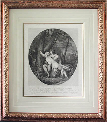 Raphael Morghen - Framed Image - Angelica and Medoro