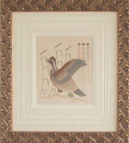 Gerald Nailor - Framed Image - Quail