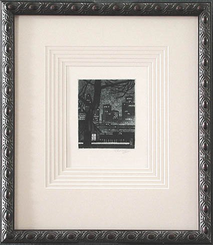 Vojtech Preissig - Framed Image - Manhattan