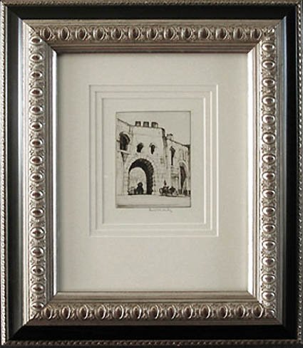 Louis Conrad Rosenberg - Framed Image - Porta Pinciana Rome
