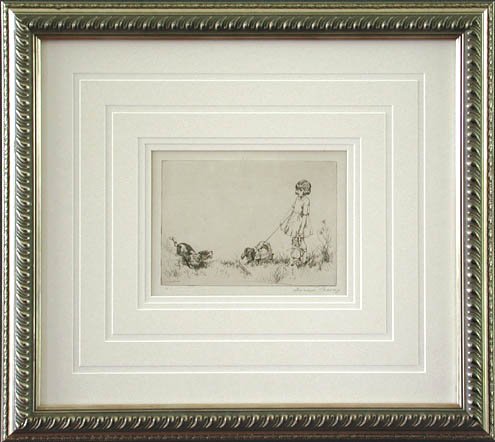 Diana Thorne - Framed Image - A Chance Encounter