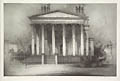 Old Cathedral of Baltimore Original Etching by the British artist Andrew Affleck